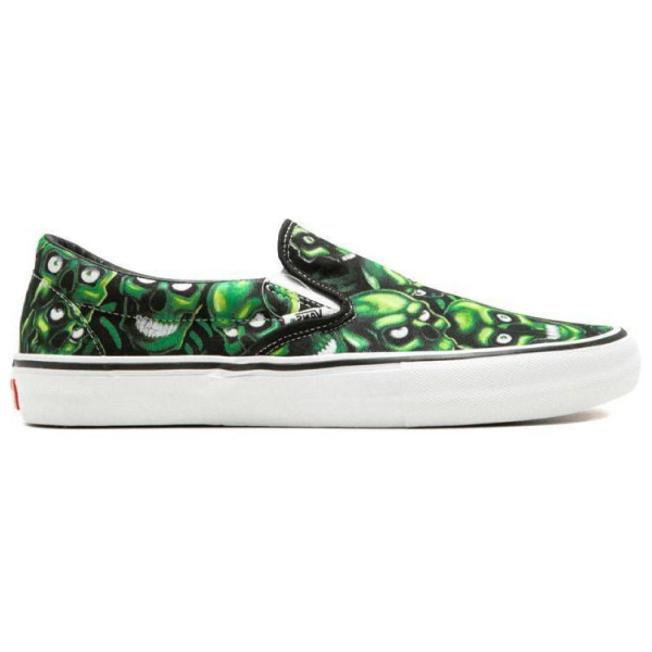 Supreme x Vans slip-on Skull Pile (Green)