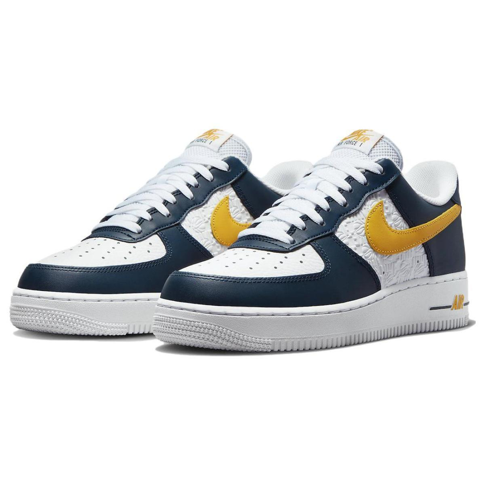 Nike Air Force 1 EMB "Dark Obsidian"
