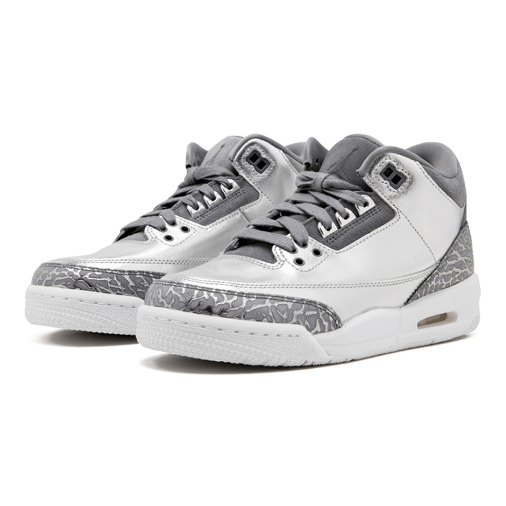 Jordan Air Jordan 3 Retro Premium Heiress Metallic Silver