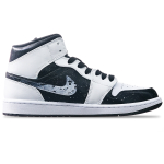 【 】 Jordan Air Jordan 1 Mid "Black White"