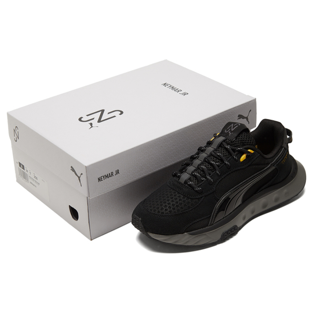PUMA Wild Rider Blk Njr