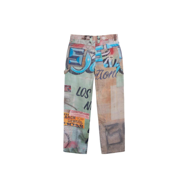 Stussy Work-Pant Alfonso Canvas Multi