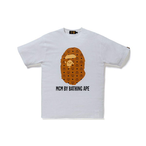 A BATHING APE x MCM/ Logo T
