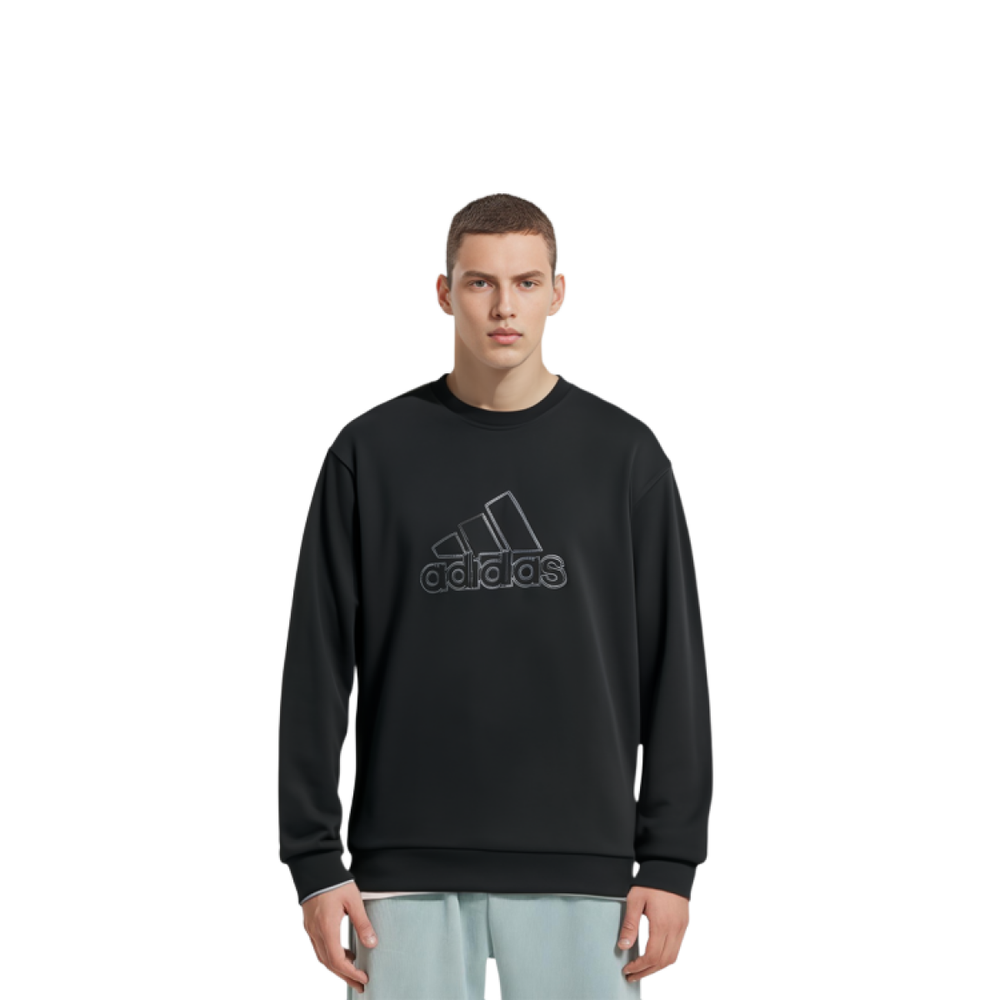 Adidas Sportswear Lounge Sweatshirt Logo