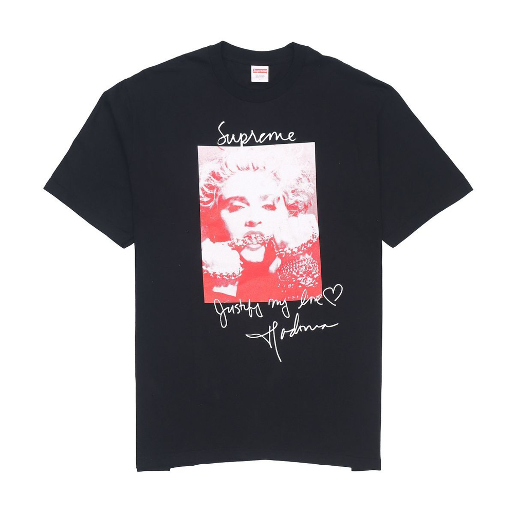 Supreme FW18 Madonna Tee Black T