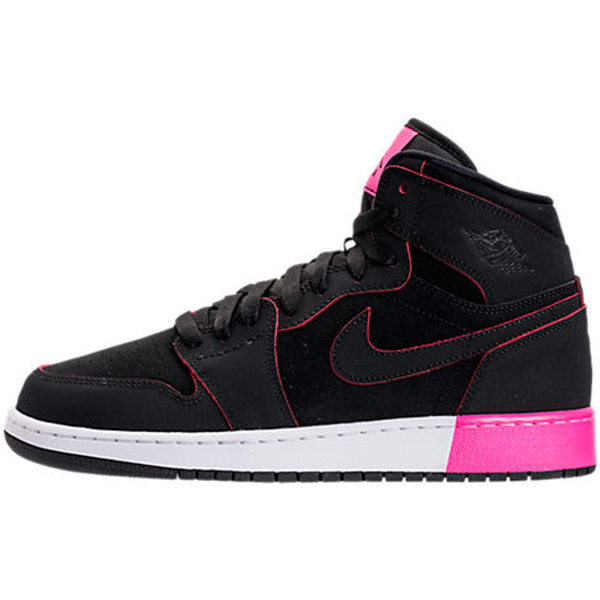 Jordan Air Jordan 1 Retro High Black Hyper Pink White 2017