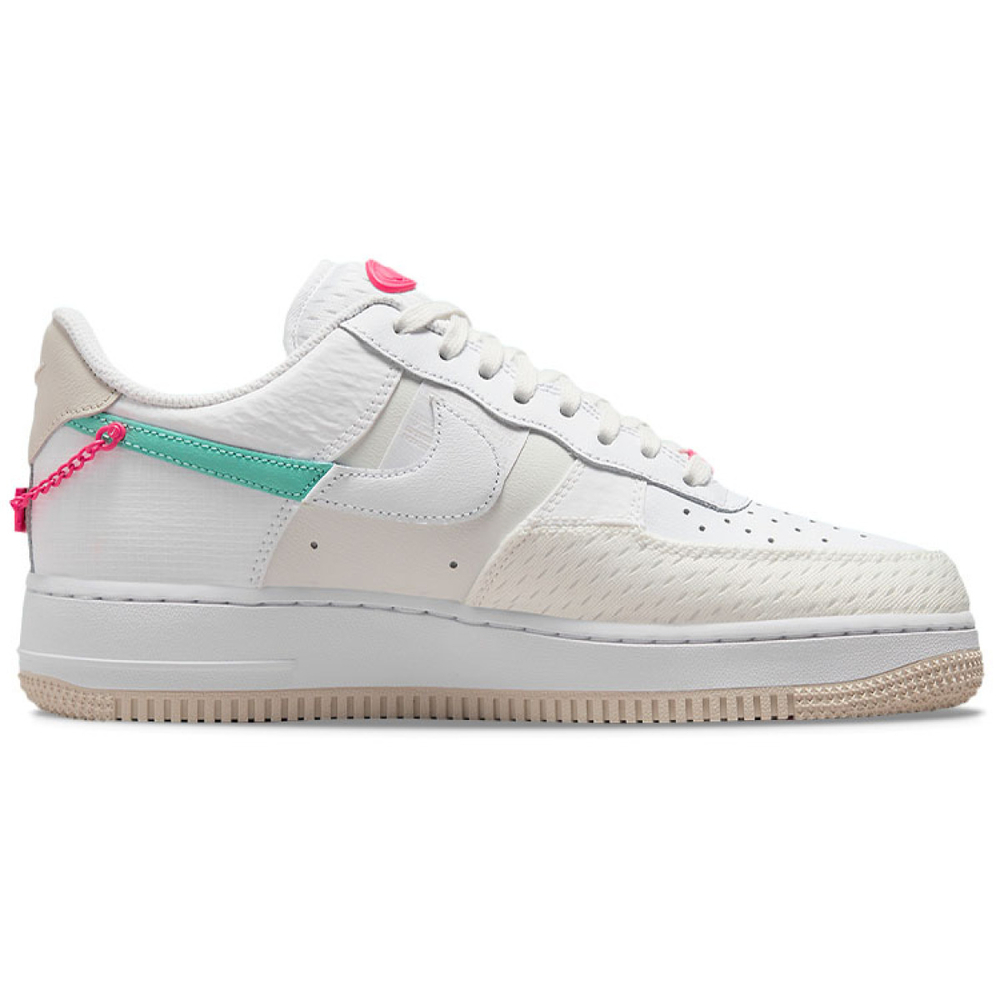 Nike Air Force 1 pink bling