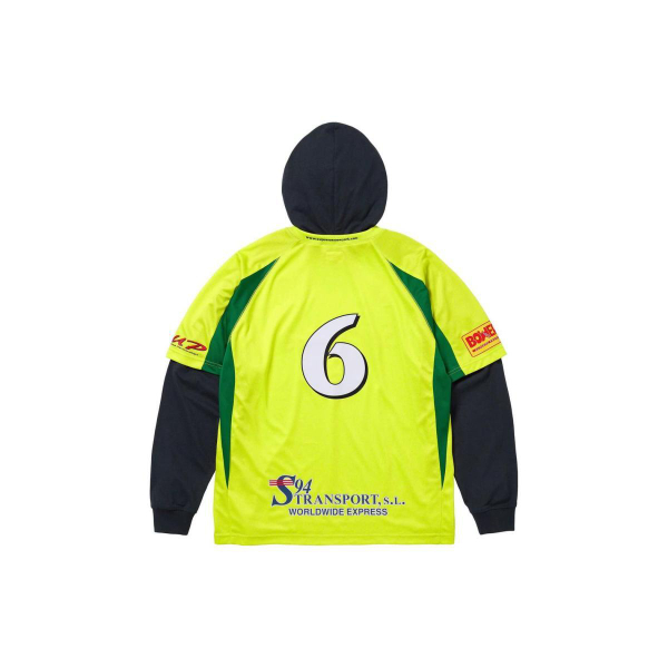 Supreme FW23 WEEK1 HOODED SOCCER JERSEY Logo 6