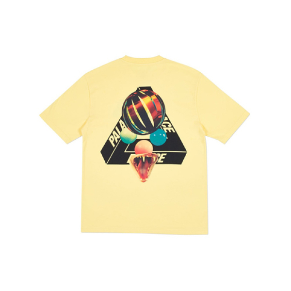 PALACE Sans Ferg T-Shirt Sunshine Yellow Logo T