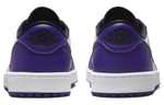 Jordan Air Jordan 1 Low Golf "Court Purple" Shock Absorption Anti-slip Wear Low Help Retro Basketball Shoes Purple White