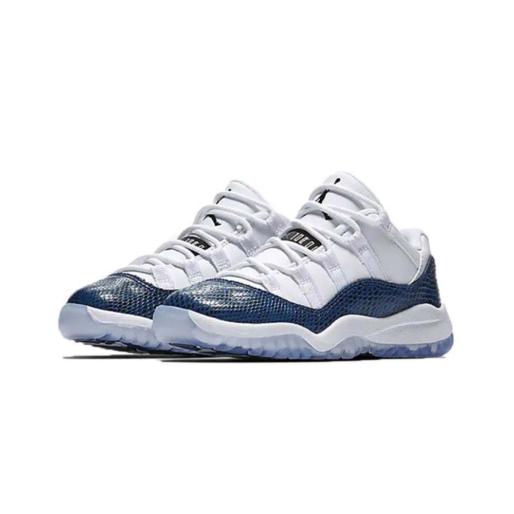Jordan Air Jordan 11 Low Navy Snakeskin BP