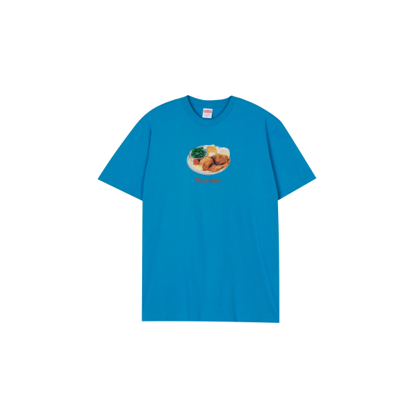 Supreme SS18 Chicken Dinner Tee Cyan T