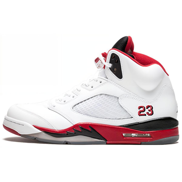 Jordan Air Jordan 5 Retro Fire Red Black Tongue (2013)