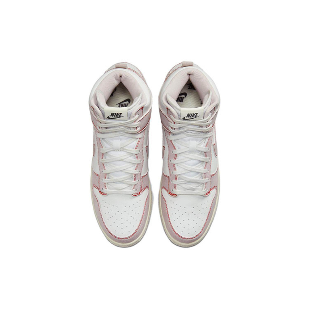 Nike Dunk High 1985 pink denim