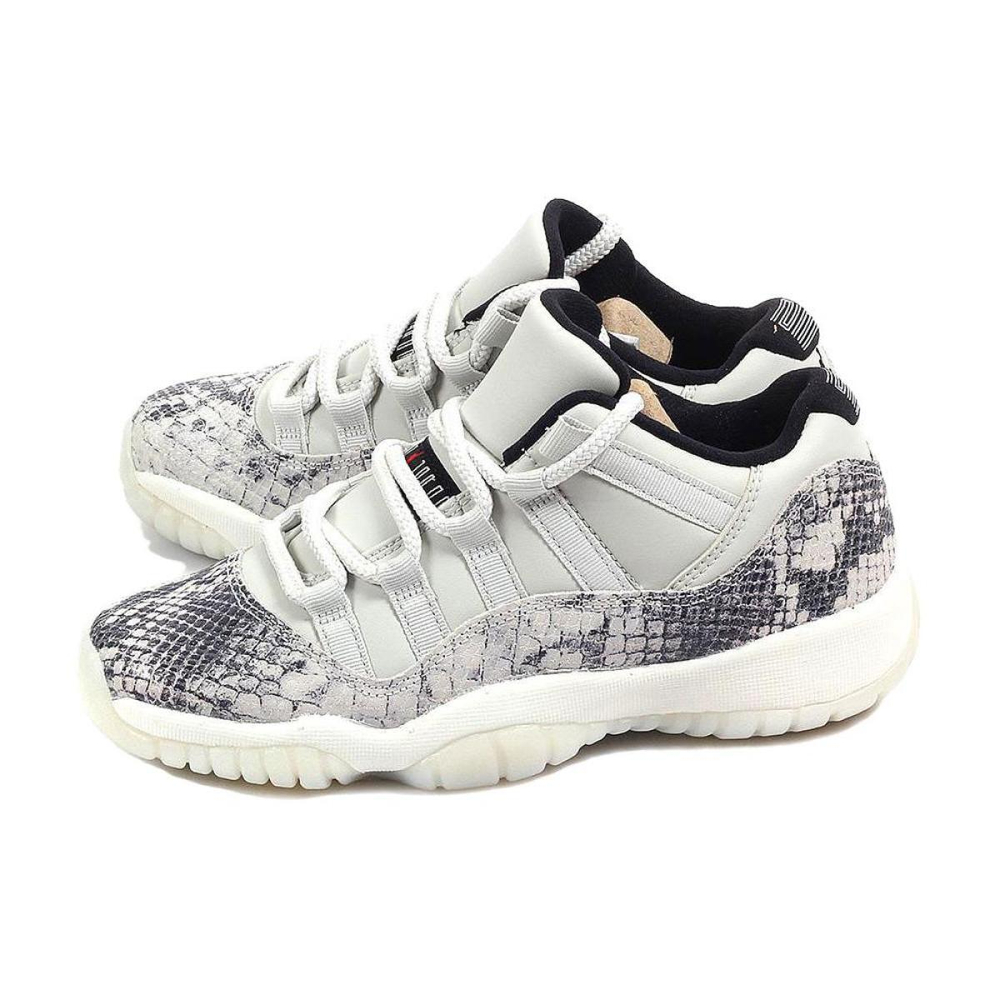 Jordan Air Jordan 11 Low Snakeskin Light Bone