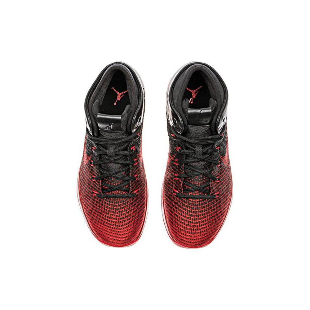 GS Air Jordan 31 Banned Black Red Bred （