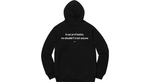 Supreme FW18 The Killer Hooded Sweatshirt Black