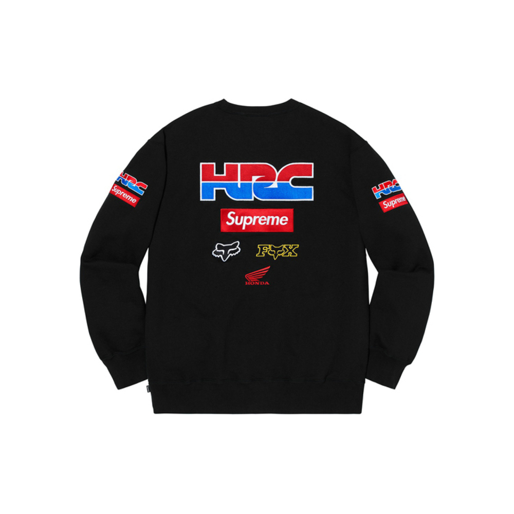 Supreme FW19 Week 6 x Honda x Fox Racing Crewneck