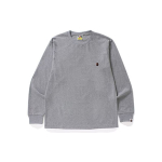 A BATHING APE Head One Point L/s Tee Logo T