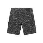 Supreme SS21 Week 18 Warp Jacquard Logos Denim Painter Short