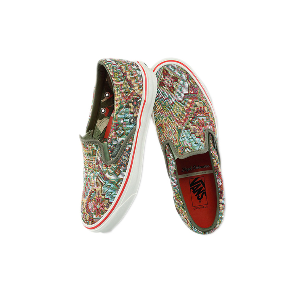 Nigel Cabourn x Vans slip-on Vault OG LX