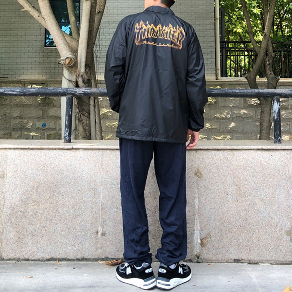 Thrasher Skategoat Flame Jacket