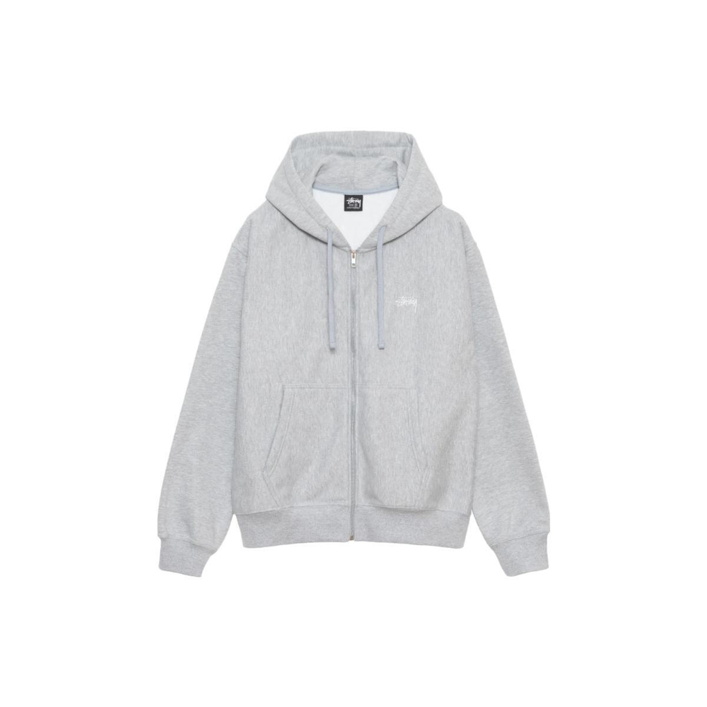 Stussy Stock Logo Zip Hoodie