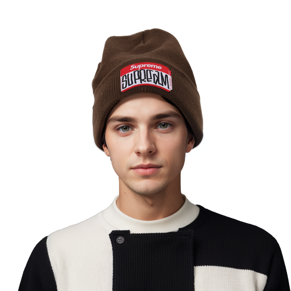 Supreme Week 7 Gonz Nametag Beanie