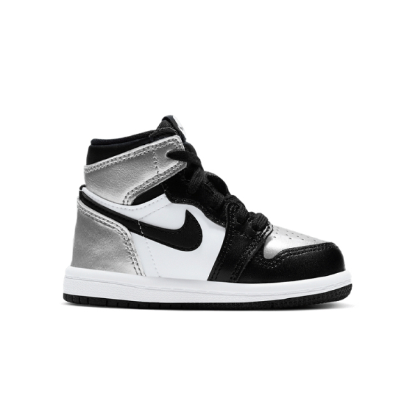 TD Air Jordan 1Retro High OG "Silver Toe"