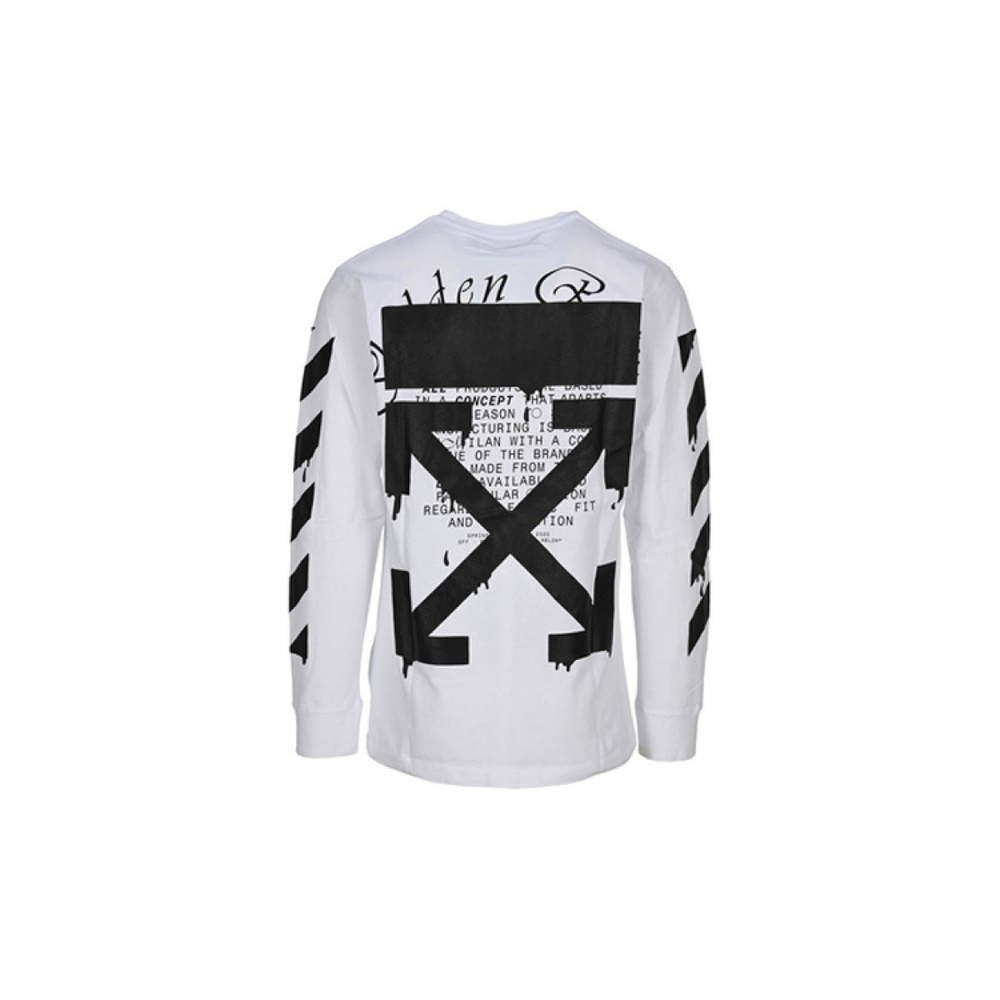 OFF-WHITE SS20 Dripping Arrows Logo T