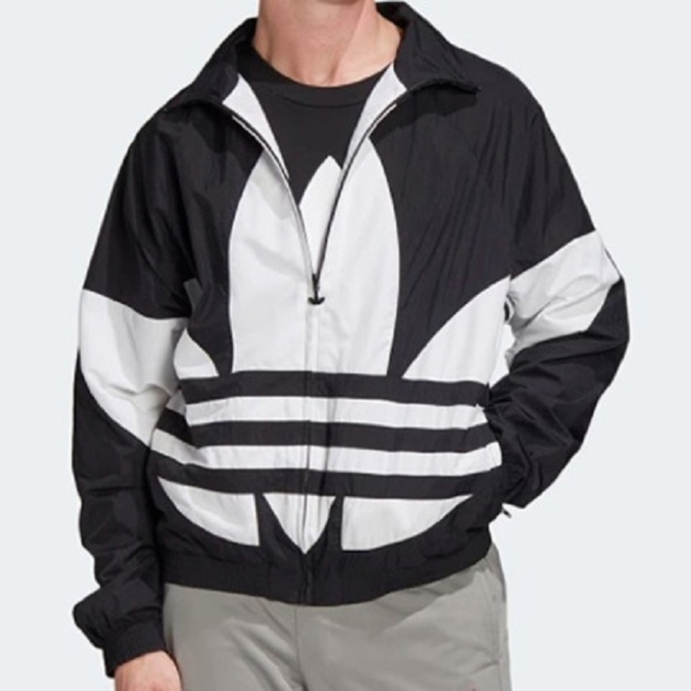 Adidas originals Big Trefoil Track Top Night Marine Logo