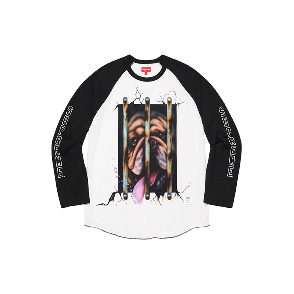 Supreme SS20 Week 11 Dog Raglan L/S Top T