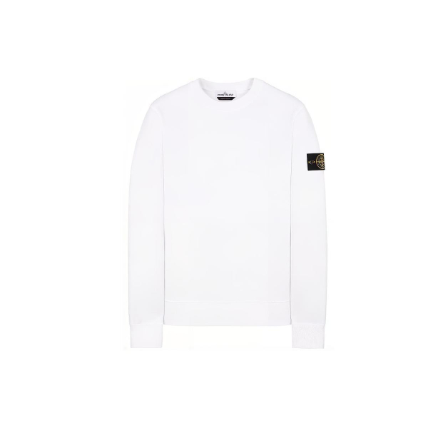STONE ISLAND Garment Dyed Crew Sweat