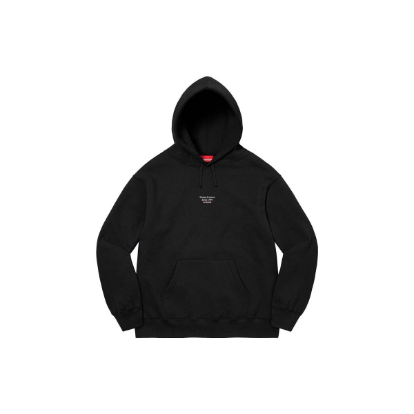 Supreme SS23 Week 4 WORLD FAMOUS MICRO HOODED SWEATSHIRT Logo