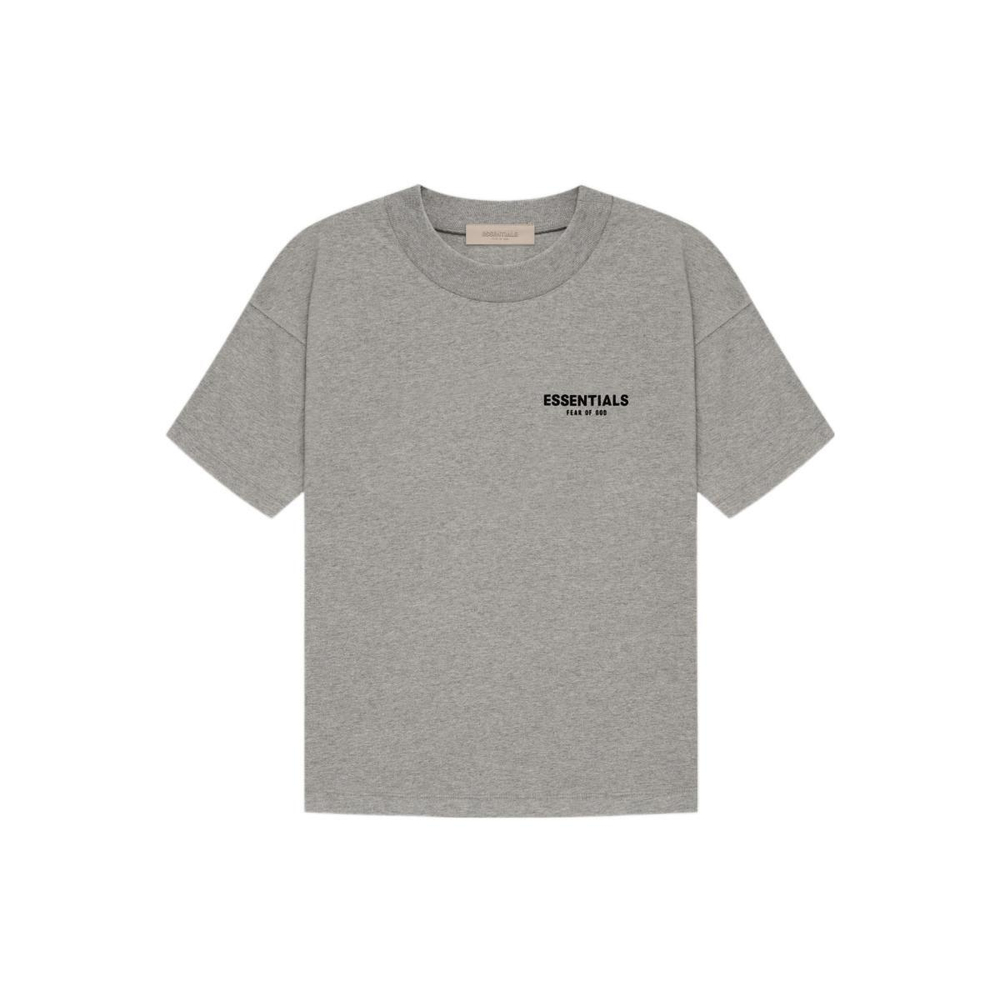 Fear of God Essentials SS22 Dark Oatmeal Logo T