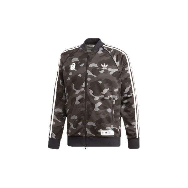 Bape x adidas originals adicolor Track Top Cinder