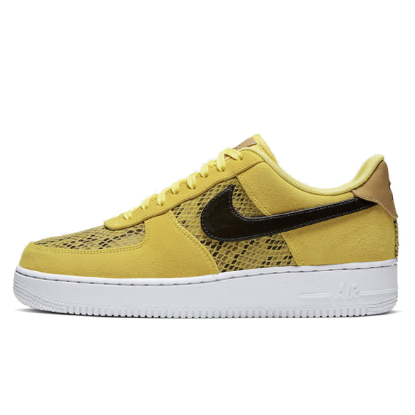 Nike Air Force 1 Yellow Snakeskin