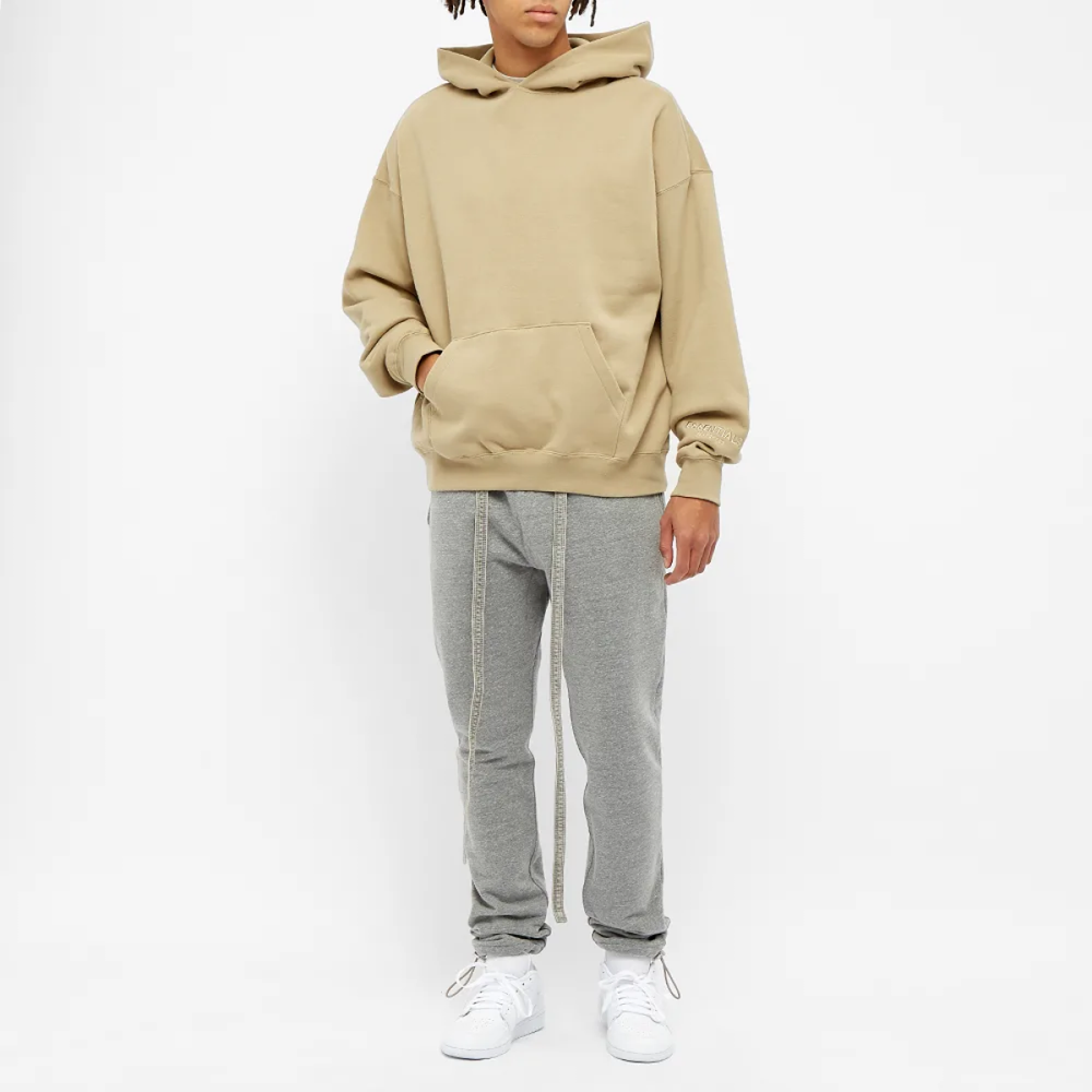 Fear of God Essentials FW19 Pullover Hoodi Twill