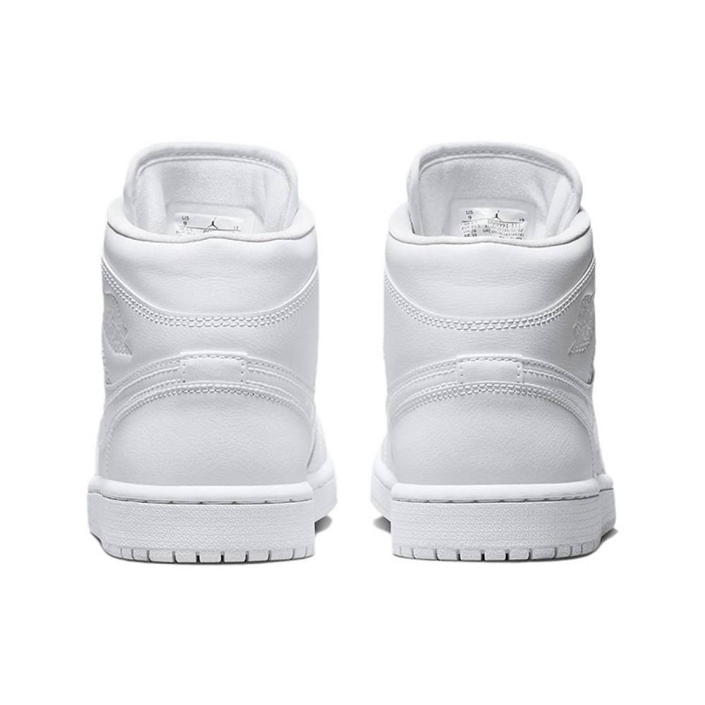 Jordan Air Jordan 1 Mid Triple White