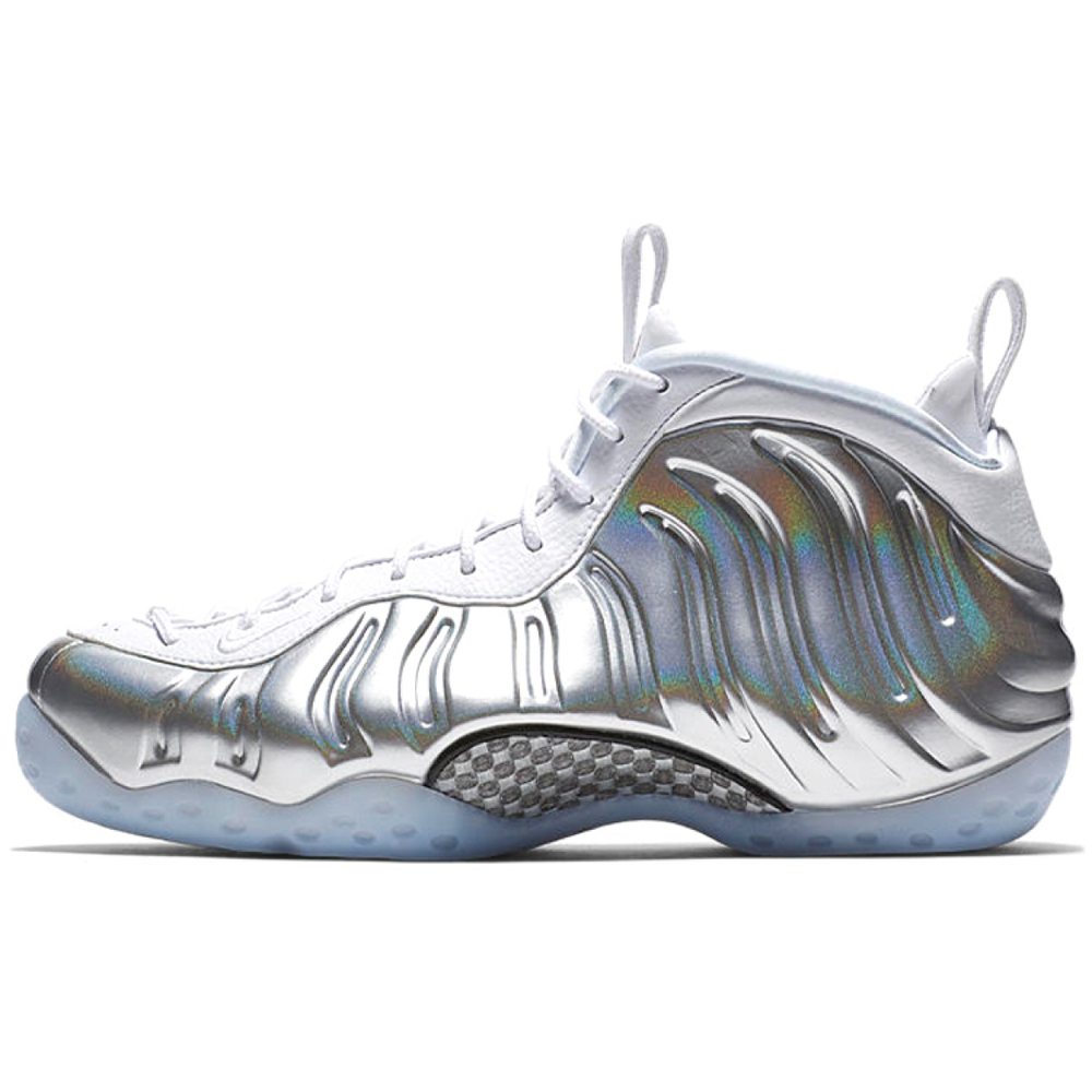 Nike Foamposite One chrome white