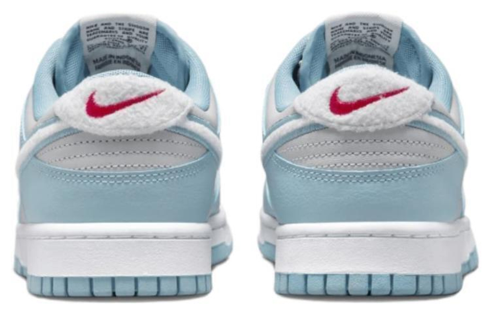 Nike Dunk Low Fashion Leisure Anti-slip Shock Absorption Wear-Resistant Low Panel Shoes Blue Grey