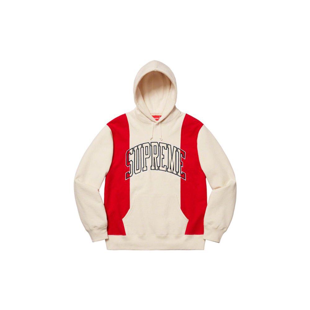 Supreme FW19 Week 4 Paneled Arc Hooded Sweatshirt Logo
