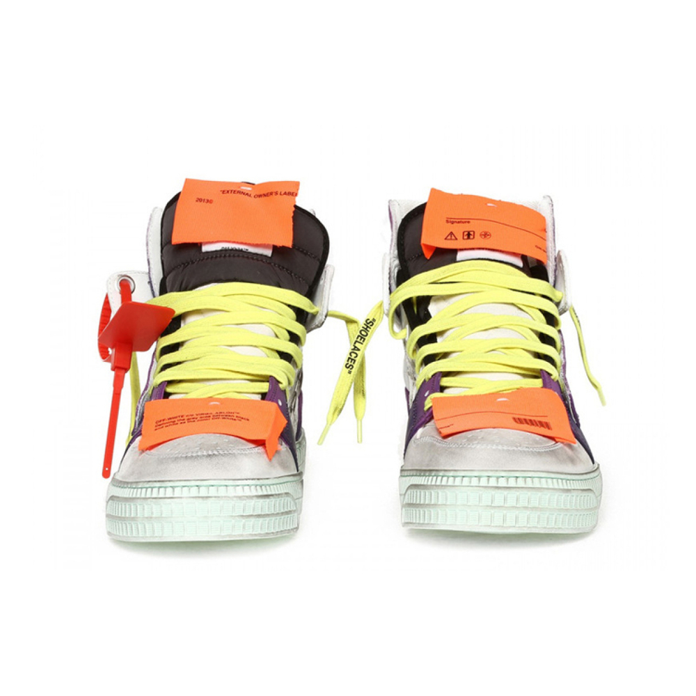 OFF-WHITE Court leather sneakers