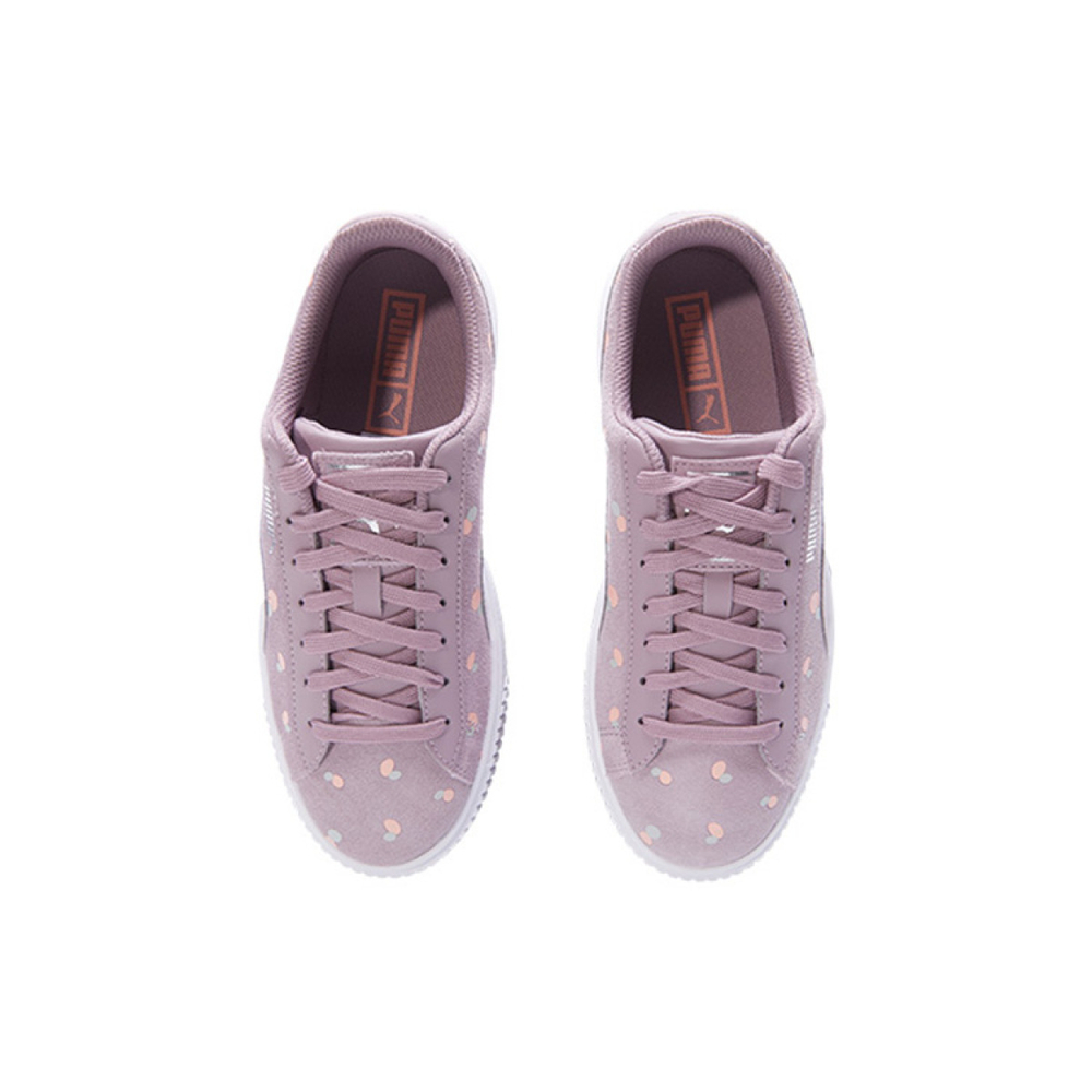 PUMA Suede Platform Dots Jr