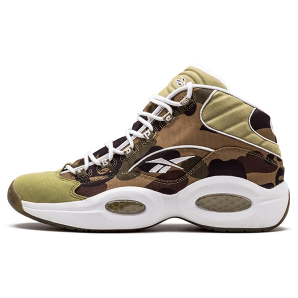 Reebok Question Mid Mita X Bape 1st Camo