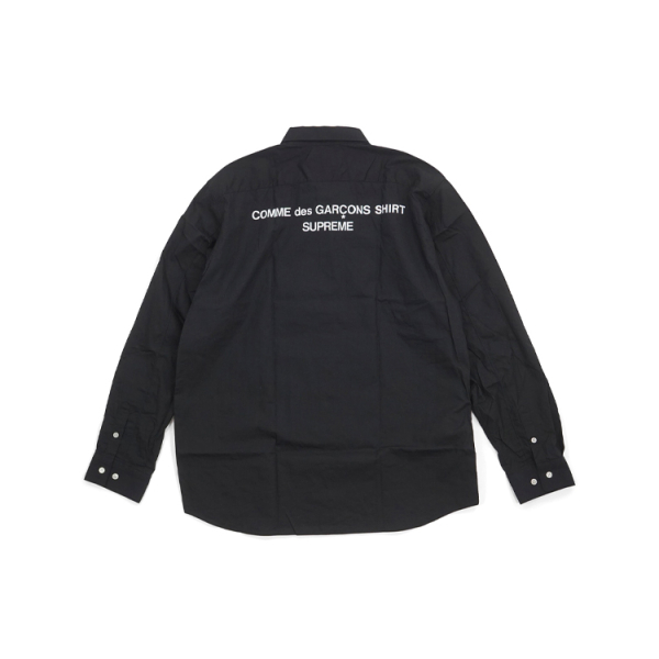 Supreme FW18 x Comme des Garcons SHIRT Patchwork Button Up Shirt Multicolor