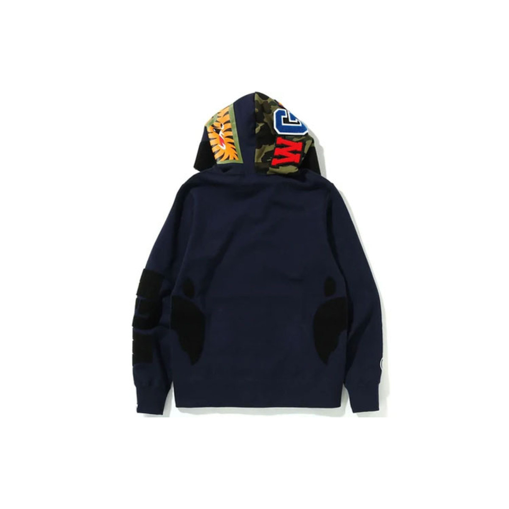 A BATHING APE Detachable Shark Full Zip Hoodie