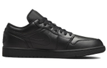 Jordan Air Jordan 1 Low "Triple Black" Vintage Basketball Shoes Men's Black