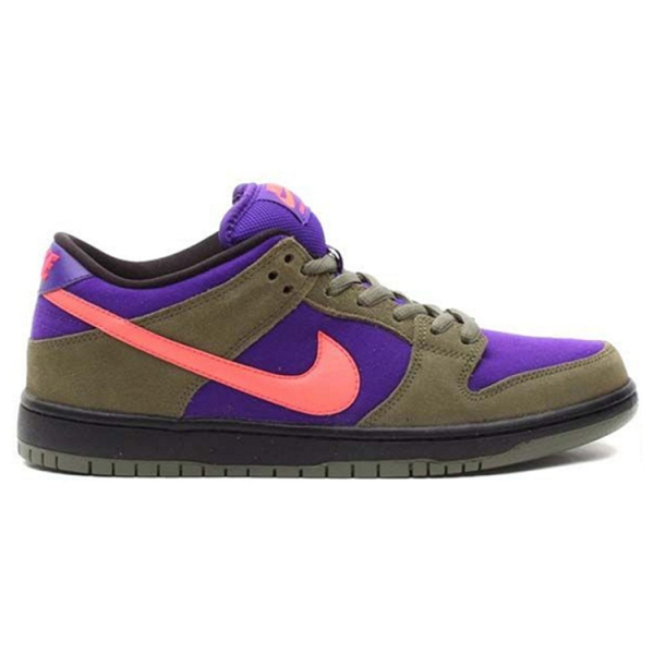Nike Dunk SB Olive Atomic Red