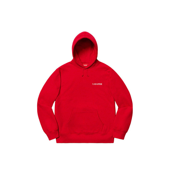 Supreme FW19 Week 6 1-800 Hooded Sweatshirt